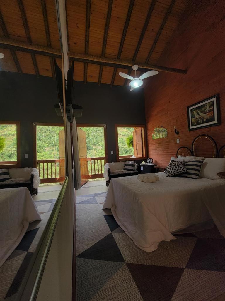 Pousada Sitio Das Pedras โดมิงกอส มาร์ตินส์ ภายนอก รูปภาพ